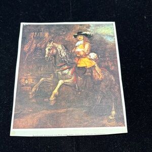 Rembrandt Equestrian Art Print
